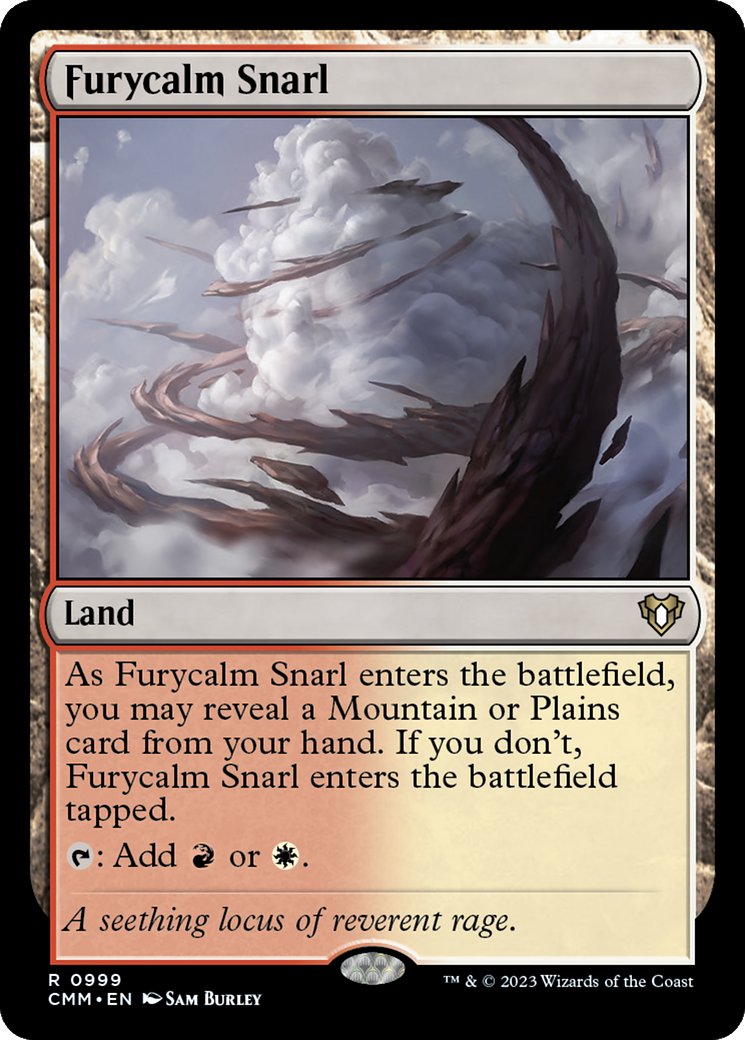 Furycalm Snarl (CMM-999) [Commander Masters]