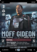 Moff Gideon - Remnant Commander (Prestige) (799) [Ashes of the Empire]