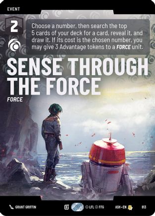 Sense Through the Force (Prestige) (813) [Ashes of the Empire]
