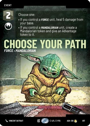 Choose Your Path (Prestige) (817) [Ashes of the Empire]