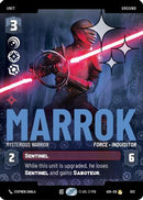 Marrok - Mysterious Warrior (Prestige Foil) (833) [Ashes of the Empire] Foil