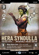 Hera Syndulla - Renegade General (Prestige Foil) (834) [Ashes of the Empire] Foil