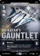Bo-Katan's Gauntlet - Reinforce from Above (Prestige Foil) (843) [Ashes of the Empire] Foil