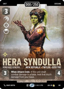 Hera Syndulla - Renegade General (Serialized) (881) [Ashes of the Empire] Foil
