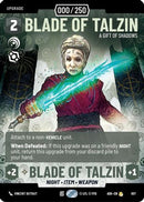 Blade of Talzin - A Gift of Shadows (Serialized) (887) [Ashes of the Empire] Foil