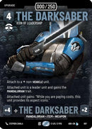 The Darksaber - Icon of Leadership (Serialized) (897) [Ashes of the Empire] Foil