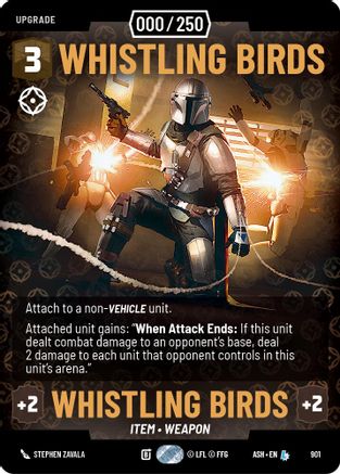 Whistling Birds (Serialized) (901) [Ashes of the Empire] Foil