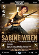 Sabine Wren - I Learned the Hard Way (Serialized) (905) [Ashes of the Empire] Foil