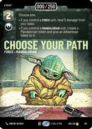 Choose Your Path (Serialized) (911) [Ashes of the Empire] Foil