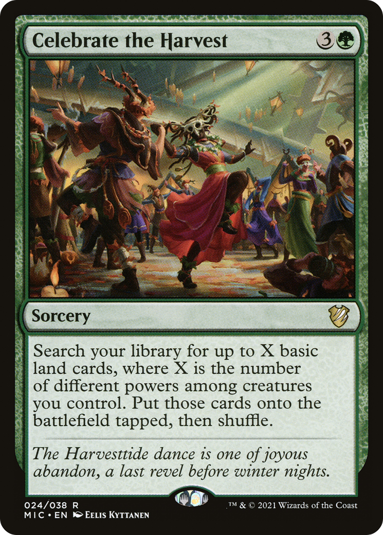 Celebrate the Harvest (MIC-024) [Midnight Hunt Commander]