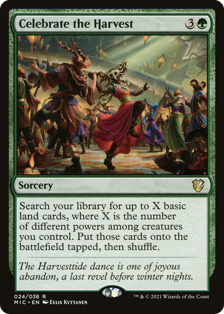 Celebrate the Harvest (MIC-024) [Midnight Hunt Commander]