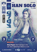 Han Solo - It'll Work (Serialized) (917) [Ashes of the Empire] Foil