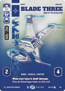 Blade Three - Bane of the Devastator (Serialized) (919) [Ashes of the Empire] Foil