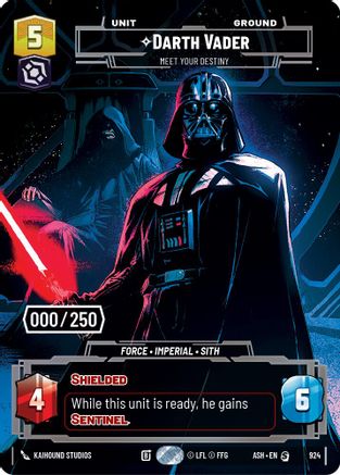Darth Vader - Meet Your Destiny (Serialized) (924) [Ashes of the Empire] Foil