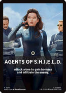 Agents of S.H.I.E.L.D. Theme Card (MSC-011) [Commander: Marvel Super Heroes]