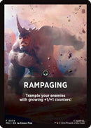 Rampaging Theme Card (MSC-054) [Commander: Marvel Super Heroes]