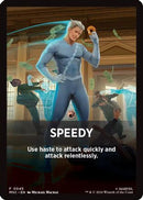 Speedy Theme Card (MSC-045) [Commander: Marvel Super Heroes]