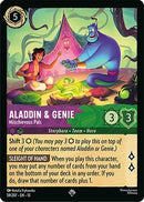 Aladdin & Genie - Mischievous Pals (59/204) - Attack of the Vine Cold Foil