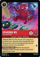Grandma Wu - Fierce Red Panda (120/204) - Attack of the Vine Cold Foil
