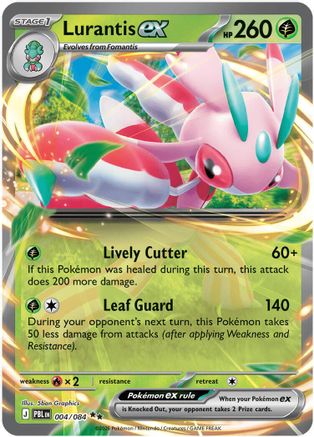 Lurantis ex - 004/084 4 - [ME05 Pitch Black] Holofoil