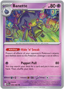 Banette 34 - [ME05 Pitch Black] Reverse Holofoil