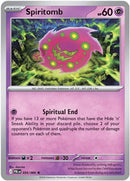 Spiritomb 35 - [ME05 Pitch Black] Holofoil