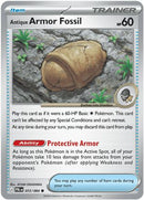 Antique Armor Fossil 72 - [ME05 Pitch Black] Reverse Holofoil