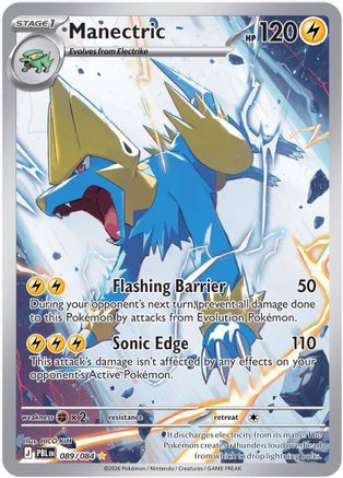 Manectric - 089/084 89 - [ME05 Pitch Black] Holofoil