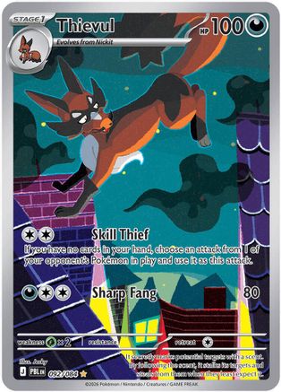 Thievul - 092/084 92 - [ME05 Pitch Black] Holofoil