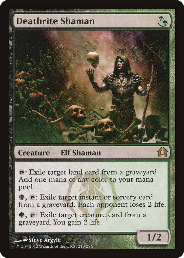 Deathrite Shaman (RTR-213) [Return to Ravnica] Foil