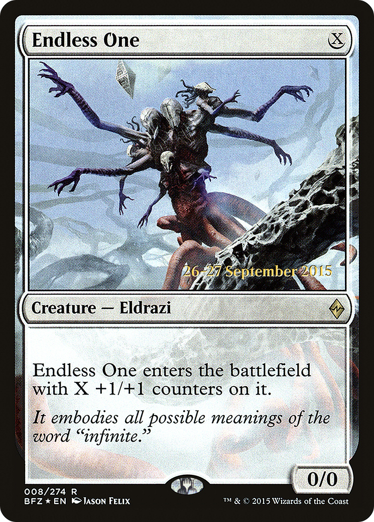 Endless One (PRE-08S) [Battle for Zendikar Promos] Foil