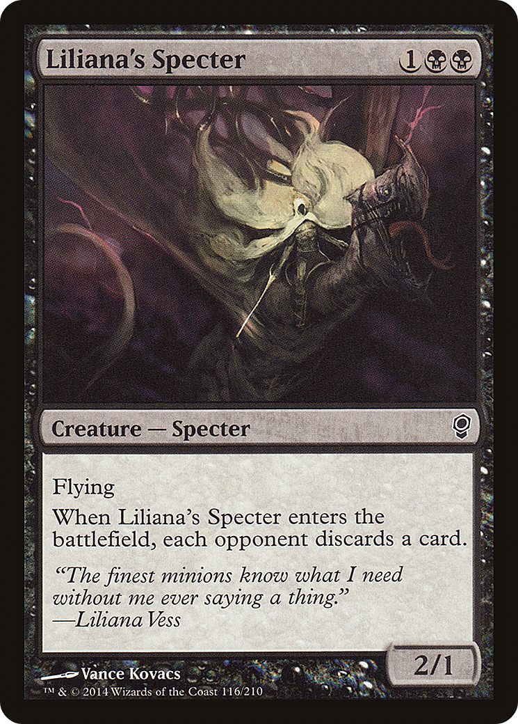 Liliana's Specter (CNS-116) [Conspiracy] Foil