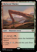Sheltered Thicket (CMM-1032) [Commander Masters]