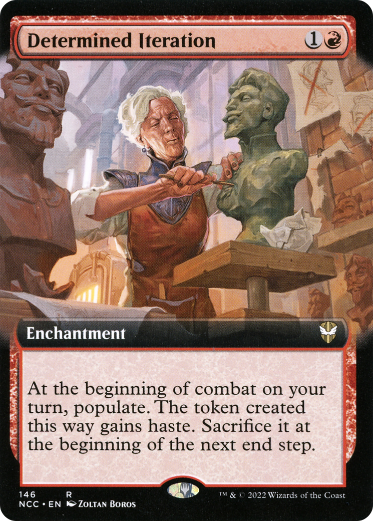 Determined Iteration (Extended Art) (NCC-146) [New Capenna Commander]
