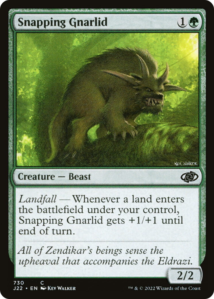 Snapping Gnarlid (J22-730) [Jumpstart 2022]