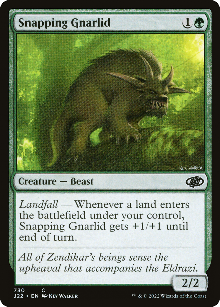 Snapping Gnarlid (J22-730) [Jumpstart 2022]