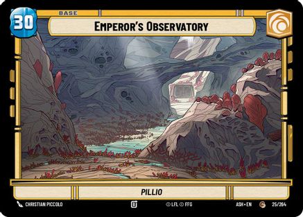 Emperor's Observatory // Advantage (25/264  // T02) [Ashes of the Empire]