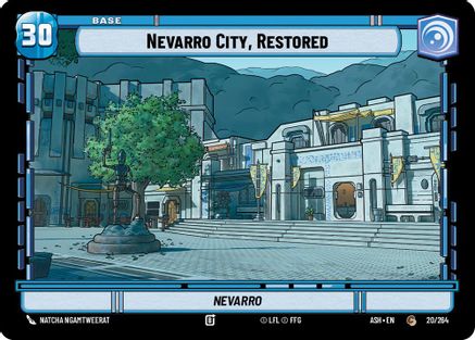 Nevarro City, Restored // Mandalorian (20/264 // T01) [Ashes of the Empire]
