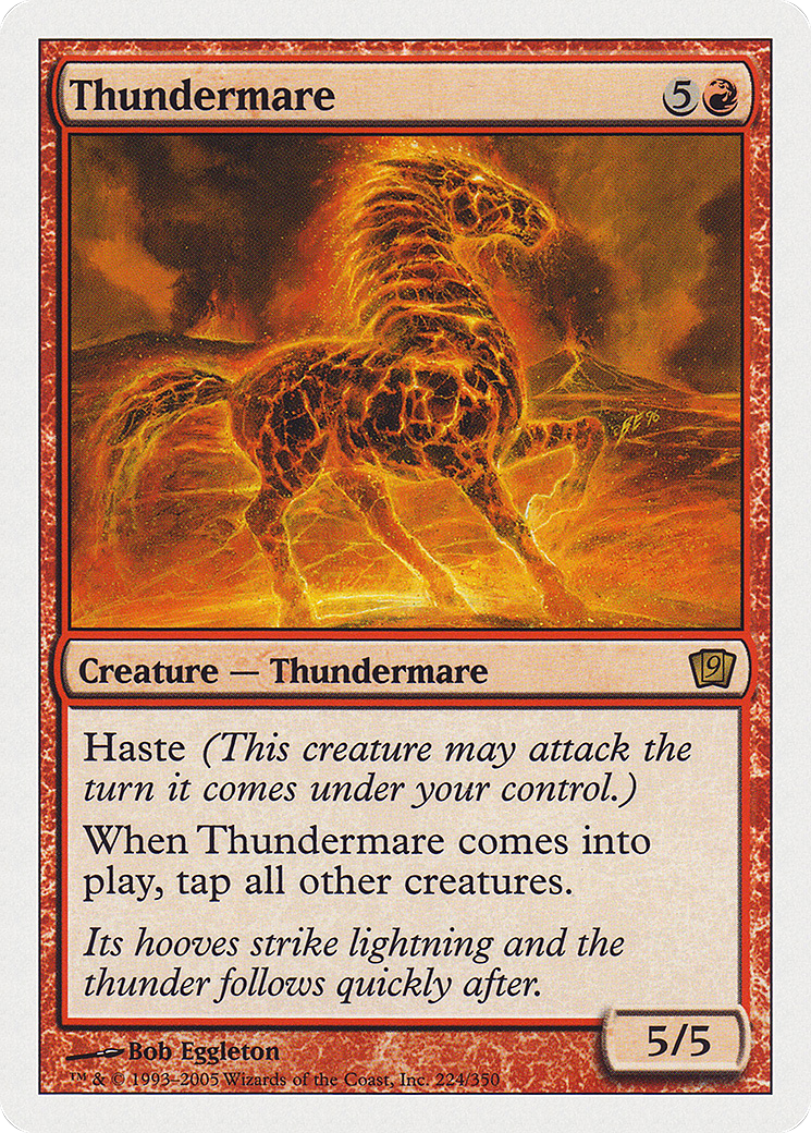 Thundermare (9ED-224) [9th Edition]