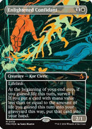 Enlightened Confidant (Borderless) (FRA-439) [Reality Fracture] Foil