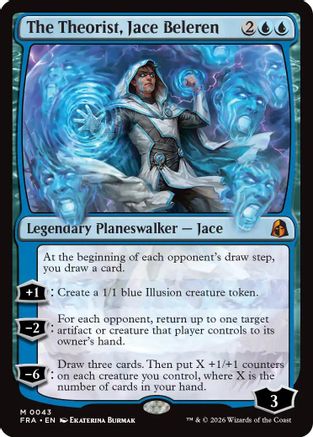 The Theorist, Jace Beleren (FRA-043) [Reality Fracture] Foil