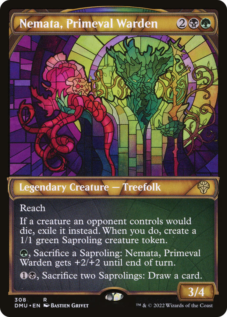 Nemata, Primeval Warden (Showcase) (DMU-308) [Dominaria United]