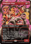 Stingcaster Mage (Borderless) (FRA-447) [Reality Fracture] Foil