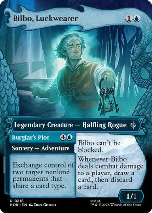 Bilbo, Luckwearer (Showcase) (HOB-218) [The Hobbit] Foil