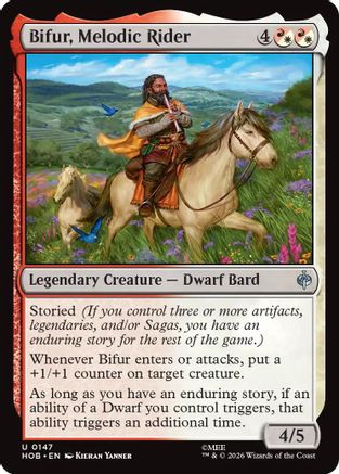 Bifur, Melodic Rider (HOB-147) [The Hobbit] Foil