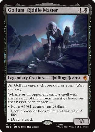 Gollum, Riddle Master (HOB-070) [The Hobbit]