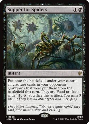 Supper for Spiders (HOB-086) [The Hobbit] Foil