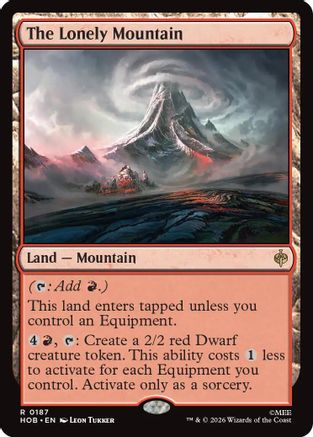 The Lonely Mountain (HOB-187) [The Hobbit]