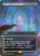Dragon-Cursed Halls (Borderless) (HOC-008) [The Hobbit: Eternal-Legal] Foil