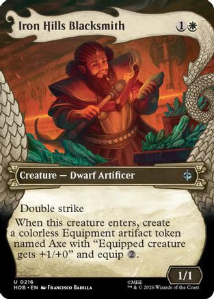 Iron Hills Blacksmith (Showcase) (HOB-216) [The Hobbit] Foil